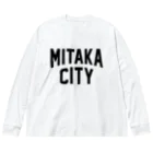 JIMOTO Wear Local Japanの三鷹市 MITAKA CITY ビッグシルエットロングスリーブTシャツ