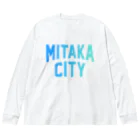 JIMOTOE Wear Local Japanの三鷹市 MITAKA CITY Big Long Sleeve T-Shirt