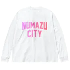 JIMOTO Wear Local Japanの沼津市 NUMAZU CITY ビッグシルエットロングスリーブTシャツ