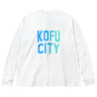 JIMOTOE Wear Local Japanの甲府市 KOFU CITY Big Long Sleeve T-Shirt