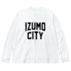 JIMOTO Wear Local Japanの出雲市 IZUMO CITY ビッグシルエットロングスリーブTシャツ