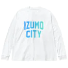 JIMOTOE Wear Local Japanの出雲市 IZUMO CITY Big Long Sleeve T-Shirt