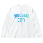 JIMOTO Wear Local Japanの弘前市 HIROSAKI CITY Big Long Sleeve T-Shirt