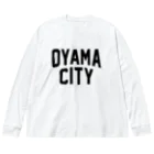 JIMOTOE Wear Local Japanの小山市 OYAMA CITY Big Long Sleeve T-Shirt
