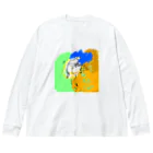 ひまわり作業所のaya-kao Big Long Sleeve T-Shirt