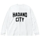 JIMOTO Wear Local Japanの秦野市 HADANO CITY Big Long Sleeve T-Shirt