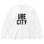 JIMOTO Wear Local Japanの宇部市 UBE CITY ビッグシルエットロングスリーブTシャツ