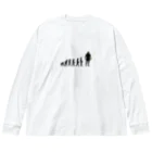 Tattletalesの進化するラグビー選手 Big Long Sleeve T-Shirt