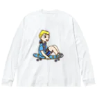 Sophie's storeのスケボー少年 Big Long Sleeve T-Shirt