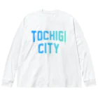 JIMOTO Wear Local Japanの栃木市 TOCHIGI CITY ビッグシルエットロングスリーブTシャツ