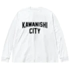 JIMOTO Wear Local Japanの川西市 KAWANISHI CITY ビッグシルエットロングスリーブTシャツ