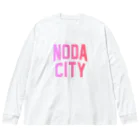 JIMOTOE Wear Local Japanの野田市 NODA CITY ビッグシルエットロングスリーブTシャツ