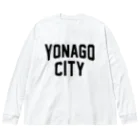 JIMOTOE Wear Local Japanの米子市 YONAGO CITY ビッグシルエットロングスリーブTシャツ