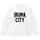 JIMOTOE Wear Local Japanの入間市 IRUMA CITY ビッグシルエットロングスリーブTシャツ