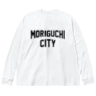 JIMOTO Wear Local Japanの守口市 MORIGUCHI CITY Big Long Sleeve T-Shirt