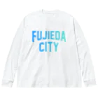 JIMOTOE Wear Local Japanの藤枝市 FUJIEDA CITY Big Long Sleeve T-Shirt