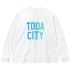 JIMOTO Wear Local Japanの戸田市 TODA CITY Big Long Sleeve T-Shirt