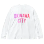 JIMOTO Wear Local Japanの沖縄市 OKINAWA CITY ビッグシルエットロングスリーブTシャツ