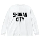 JIMOTO Wear Local Japanの周南市 SHUNAN CITY ビッグシルエットロングスリーブTシャツ