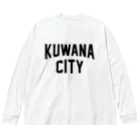 JIMOTO Wear Local Japanの桑名市 KUWANA CITY ビッグシルエットロングスリーブTシャツ