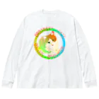 『NG （Niche・Gate）』ニッチゲート-- IN SUZURIのOrdinary Cats03h.t.(春) Big Long Sleeve T-Shirt