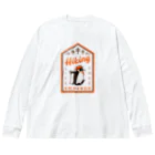 U.S.A.T.のハイキングコウテイペンギン Big Long Sleeve T-Shirt
