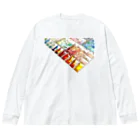 睦月のパレット Big Long Sleeve T-Shirt