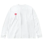 RomanticFoodieのハートのロリポップキャンディ Big Long Sleeve T-Shirt