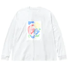 楽しいショップのきれい✨ ビッグシルエットロングスリーブTシャツ