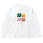 シャラクのカラフルキューブ Big Long Sleeve T-Shirt