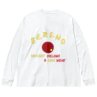 SerenoのSereno Big Hoodie Big Long Sleeve T-Shirt