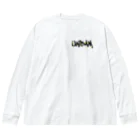 UNBAMのインク飛沫ありロゴアイテム Big Long Sleeve T-Shirt