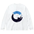 NOBODY754のCat from tube Big Long Sleeve T-Shirt