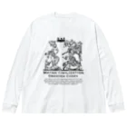松や SUZURI店のドレスデン絵文書シリーズ Big Long Sleeve T-Shirt