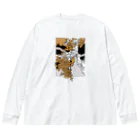 _anの銀杏 Big Long Sleeve T-Shirt