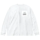 nkgn Samoyedのサモエド日和 ビッグシルエットロングスリーブTシャツ