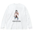 #鹿[Shika]のOOTD Big Long Sleeve T-Shirt