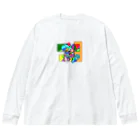 ワンダーの虚像 Big Long Sleeve T-Shirt