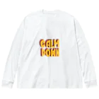 The ink and bottleのCalm down  Big Long Sleeve T-Shirt