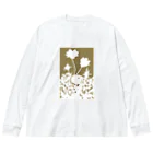 気ままに創作　よろず堂の花咲く小径⑤きいろ Big Long Sleeve T-Shirt