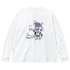 イラスト MONYAAT のCT77水牛 Big Long Sleeve T-Shirt