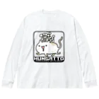 桜居春斗のHUNGATTOえのき ビッグシルエットロングスリーブTシャツ