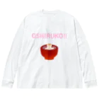 藻っこのOSHIRUKO!! ビッグシルエットロングスリーブTシャツ