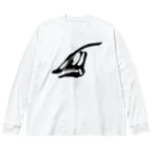 nolly109のサウロロフス横向き Big Long Sleeve T-Shirt