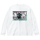 mic-a(ミック-エー)のJAPANESE DOMESTIC 刺繍 ビッグシルエットロングスリーブTシャツ