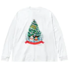 動物イラストレーター＆絵本作家 さささとこのお店のMerry Christmas！！ Big Long Sleeve T-Shirt