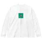 Moyaの緑の女の子 Big Long Sleeve T-Shirt