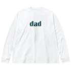 udawakaのお父さん（dad) ダッド Big Long Sleeve T-Shirt