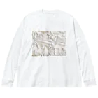 Coconutのホテルのふかふかベッド ビッグシルエットロングスリーブTシャツ