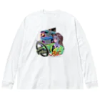 みどりいろ通信のJCT-ジャンクション- Big Long Sleeve T-Shirt